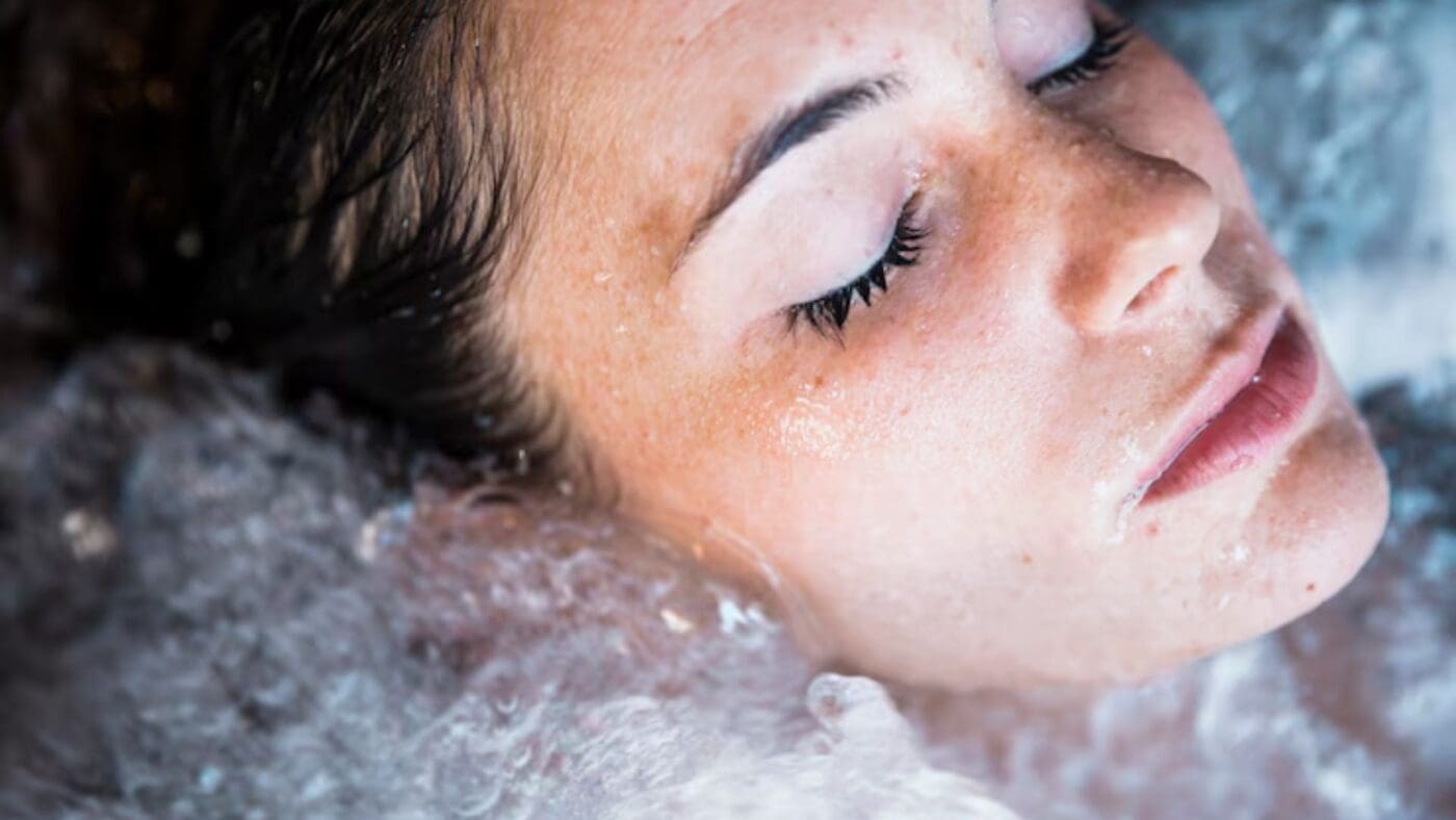 ice baths for the skin